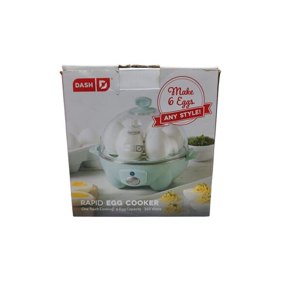 DASH Other - Dash Rapid Egg Cooker Make 6 Eggs Any Style One Touch Cooking 360 Watts